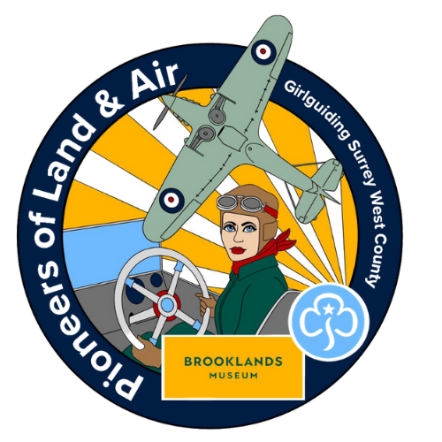 Pioneers of land and Air badge