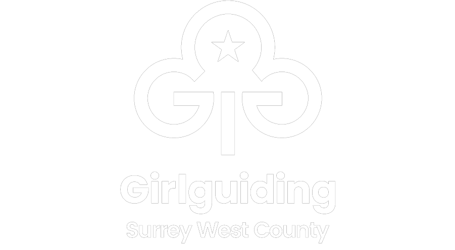 Girlguiding Surrey West County Logo